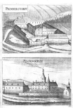 Bild der Seite - (000046) - in Topographia Archiducatus Austriæ Inf. Modernæ - Das Viertel ob Mannshartsberg. Das Viertel unter Mannhartsberg.