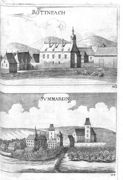 Image of the Page - (000056) - in Topographia Archiducatus Austriæ Inf. Modernæ - Das Viertel ob Mannshartsberg. Das Viertel unter Mannhartsberg.