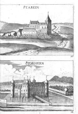 Image of the Page - (000062) - in Topographia Archiducatus Austriæ Inf. Modernæ - Das Viertel ob Mannshartsberg. Das Viertel unter Mannhartsberg.