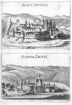 Image of the Page - (000075) - in Topographia Archiducatus Austriæ Inf. Modernæ - Das Viertel ob Mannshartsberg. Das Viertel unter Mannhartsberg.
