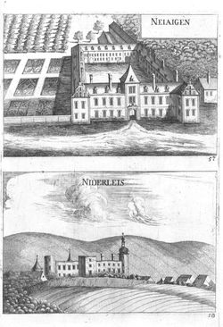 Image of the Page - (000104) - in Topographia Archiducatus Austriæ Inf. Modernæ - Das Viertel ob Mannshartsberg. Das Viertel unter Mannhartsberg.