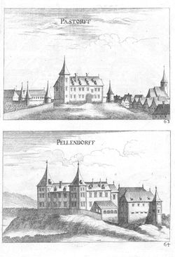 Image of the Page - (000107) - in Topographia Archiducatus Austriæ Inf. Modernæ - Das Viertel ob Mannshartsberg. Das Viertel unter Mannhartsberg.