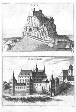 Image of the Page - (000117) - in Topographia Archiducatus Austriæ Inf. Modernæ - Das Viertel ob Mannshartsberg. Das Viertel unter Mannhartsberg.