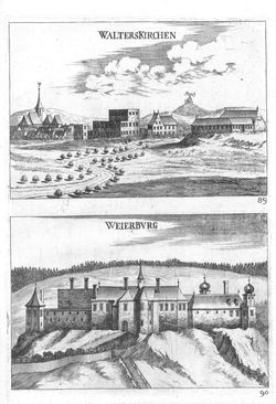 Image of the Page - (000120) - in Topographia Archiducatus Austriæ Inf. Modernæ - Das Viertel ob Mannshartsberg. Das Viertel unter Mannhartsberg.