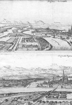 Bild der Seite - (000010) - in Topographia Archiducatus Austriæ Inf. Modernæ - Das Viertel unter Wienerwaldt. Das Viertl ob Wienerwaldt.