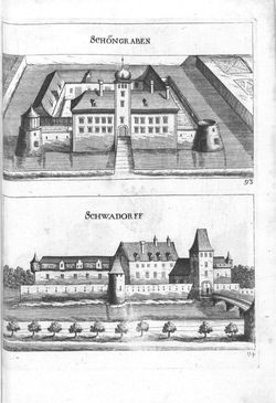Image of the Page - (000058) - in Topographia Archiducatus Austriæ Inf. Modernæ - Das Viertel unter Wienerwaldt. Das Viertl ob Wienerwaldt.