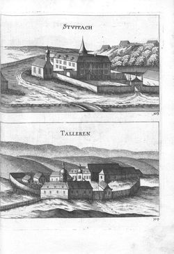 Image of the Page - (000063) - in Topographia Archiducatus Austriæ Inf. Modernæ - Das Viertel unter Wienerwaldt. Das Viertl ob Wienerwaldt.