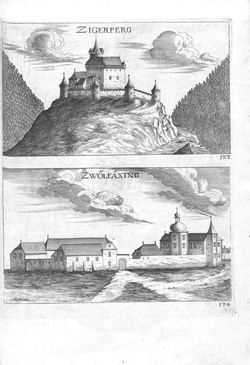 Image of the Page - (000072) - in Topographia Archiducatus Austriæ Inf. Modernæ - Das Viertel unter Wienerwaldt. Das Viertl ob Wienerwaldt.