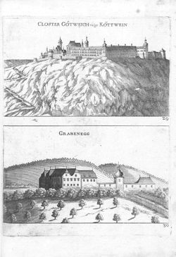 Bild der Seite - (000088) - in Topographia Archiducatus Austriæ Inf. Modernæ - Das Viertel unter Wienerwaldt. Das Viertl ob Wienerwaldt.