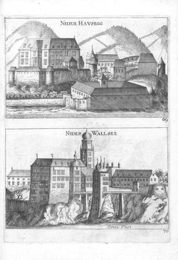 Image of the Page - (000108) - in Topographia Archiducatus Austriæ Inf. Modernæ - Das Viertel unter Wienerwaldt. Das Viertl ob Wienerwaldt.