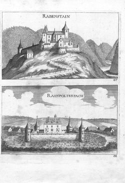 Bild der Seite - (000117) - in Topographia Archiducatus Austriæ Inf. Modernæ - Das Viertel unter Wienerwaldt. Das Viertl ob Wienerwaldt.
