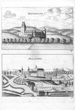 Image of the Page - (000122) - in Topographia Archiducatus Austriæ Inf. Modernæ - Das Viertel unter Wienerwaldt. Das Viertl ob Wienerwaldt.