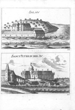 Image of the Page - (000123) - in Topographia Archiducatus Austriæ Inf. Modernæ - Das Viertel unter Wienerwaldt. Das Viertl ob Wienerwaldt.