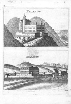 Image of the Page - (000141) - in Topographia Archiducatus Austriæ Inf. Modernæ - Das Viertel unter Wienerwaldt. Das Viertl ob Wienerwaldt.