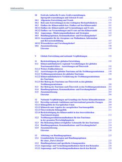 Bild der Seite - XIII - in Tourismus und Klimawandel