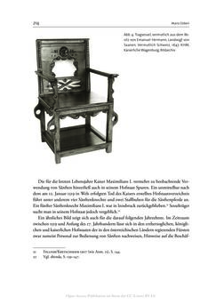 Bild der Seite - 214 - in Tragsessel in europäischen Herrschaftszentren - Vom Spätmittelalter bis Anfang des 18. Jahrhunderts