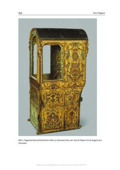 Bild der Seite - 354 - in Tragsessel in europäischen Herrschaftszentren - Vom Spätmittelalter bis Anfang des 18. Jahrhunderts