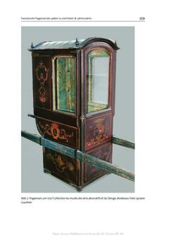 Bild der Seite - 359 - in Tragsessel in europäischen Herrschaftszentren - Vom Spätmittelalter bis Anfang des 18. Jahrhunderts