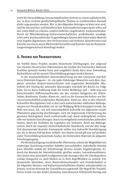 Bild der Seite - 12 - in Transdifferenz und Transkulturalität - Migration und Alterität in den Literaturen und Kulturen Österreich-Ungarns