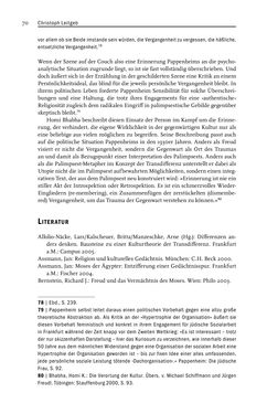 Image of the Page - 70 - in Transdifferenz und Transkulturalität - Migration und Alterität in den Literaturen und Kulturen Österreich-Ungarns