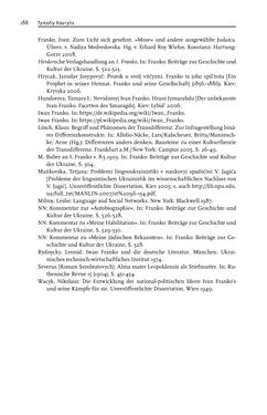 Bild der Seite - 188 - in Transdifferenz und Transkulturalität - Migration und Alterität in den Literaturen und Kulturen Österreich-Ungarns