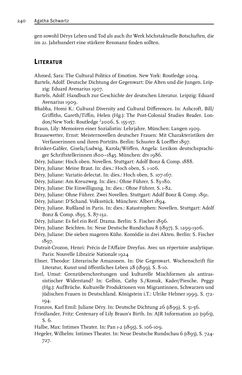 Bild der Seite - 240 - in Transdifferenz und Transkulturalität - Migration und Alterität in den Literaturen und Kulturen Österreich-Ungarns