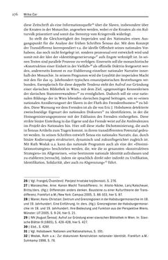 Bild der Seite - 276 - in Transdifferenz und Transkulturalität - Migration und Alterität in den Literaturen und Kulturen Österreich-Ungarns