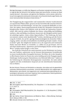 Bild der Seite - 300 - in Transdifferenz und Transkulturalität - Migration und Alterität in den Literaturen und Kulturen Österreich-Ungarns