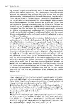 Bild der Seite - 346 - in Transdifferenz und Transkulturalität - Migration und Alterität in den Literaturen und Kulturen Österreich-Ungarns