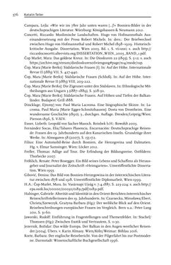 Bild der Seite - 376 - in Transdifferenz und Transkulturalität - Migration und Alterität in den Literaturen und Kulturen Österreich-Ungarns