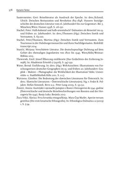 Bild der Seite - 378 - in Transdifferenz und Transkulturalität - Migration und Alterität in den Literaturen und Kulturen Österreich-Ungarns