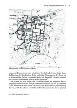 Bild der Seite - 179 - in Transformationen städtischer Umwelt - Das Beispiel Linz, 1700 bis 1900