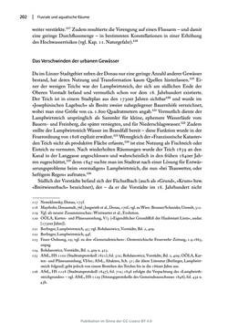 Bild der Seite - 202 - in Transformationen städtischer Umwelt - Das Beispiel Linz, 1700 bis 1900