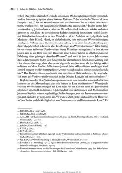 Image of the Page - 234 - in Transformationen städtischer Umwelt - Das Beispiel Linz, 1700 bis 1900