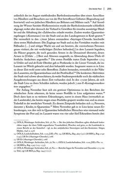Image of the Page - 255 - in Transformationen städtischer Umwelt - Das Beispiel Linz, 1700 bis 1900