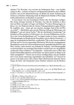 Image of the Page - 264 - in Transformationen städtischer Umwelt - Das Beispiel Linz, 1700 bis 1900