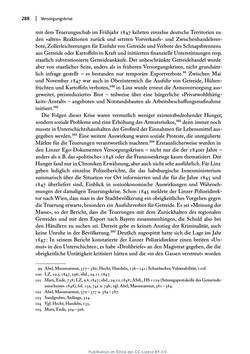Bild der Seite - 288 - in Transformationen städtischer Umwelt - Das Beispiel Linz, 1700 bis 1900