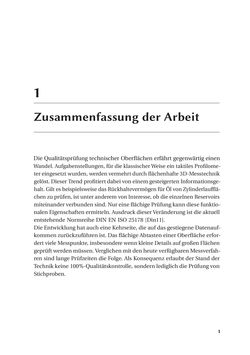 Bild der Seite - 1 - in Chromatisch konfokale Triangulation - Hochgeschwindigkeits 3D-Sensorik auf Basis der Wellenlängenschätzung mit optimierten Filtern