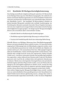 Image of the Page - 12 - in Chromatisch konfokale Triangulation - Hochgeschwindigkeits 3D-Sensorik auf Basis der Wellenlängenschätzung mit optimierten Filtern