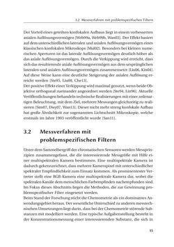 Image of the Page - 15 - in Chromatisch konfokale Triangulation - Hochgeschwindigkeits 3D-Sensorik auf Basis der Wellenlängenschätzung mit optimierten Filtern