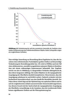 Image of the Page - 34 - in Chromatisch konfokale Triangulation - Hochgeschwindigkeits 3D-Sensorik auf Basis der Wellenlängenschätzung mit optimierten Filtern