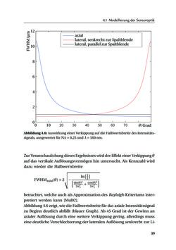 Bild der Seite - 39 - in Chromatisch konfokale Triangulation - Hochgeschwindigkeits 3D-Sensorik auf Basis der Wellenlängenschätzung mit optimierten Filtern