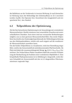 Bild der Seite - 69 - in Chromatisch konfokale Triangulation - Hochgeschwindigkeits 3D-Sensorik auf Basis der Wellenlängenschätzung mit optimierten Filtern