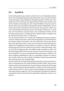 Image of the Page - 123 - in Chromatisch konfokale Triangulation - Hochgeschwindigkeits 3D-Sensorik auf Basis der Wellenlängenschätzung mit optimierten Filtern