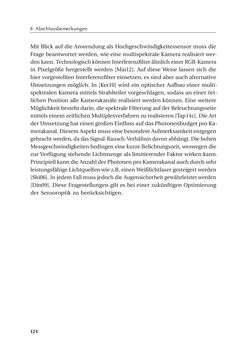 Image of the Page - 124 - in Chromatisch konfokale Triangulation - Hochgeschwindigkeits 3D-Sensorik auf Basis der Wellenlängenschätzung mit optimierten Filtern