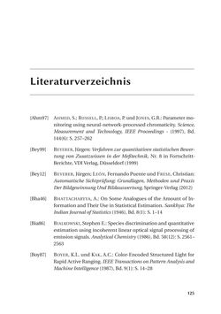 Image of the Page - 125 - in Chromatisch konfokale Triangulation - Hochgeschwindigkeits 3D-Sensorik auf Basis der Wellenlängenschätzung mit optimierten Filtern