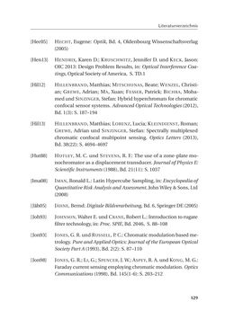 Image of the Page - 129 - in Chromatisch konfokale Triangulation - Hochgeschwindigkeits 3D-Sensorik auf Basis der Wellenlängenschätzung mit optimierten Filtern