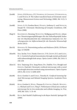 Image of the Page - 130 - in Chromatisch konfokale Triangulation - Hochgeschwindigkeits 3D-Sensorik auf Basis der Wellenlängenschätzung mit optimierten Filtern