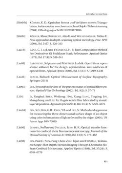 Image of the Page - 131 - in Chromatisch konfokale Triangulation - Hochgeschwindigkeits 3D-Sensorik auf Basis der Wellenlängenschätzung mit optimierten Filtern