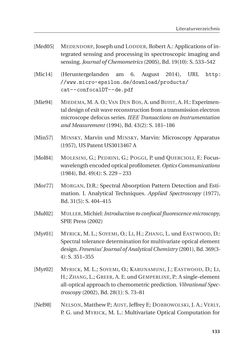 Image of the Page - 133 - in Chromatisch konfokale Triangulation - Hochgeschwindigkeits 3D-Sensorik auf Basis der Wellenlängenschätzung mit optimierten Filtern